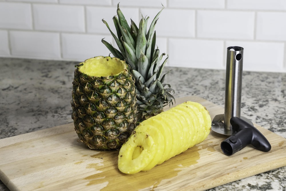 Stainless Steel Pineapple Corer and Slicer