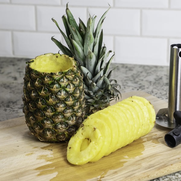 Stainless Steel Pineapple Corer and Slicer