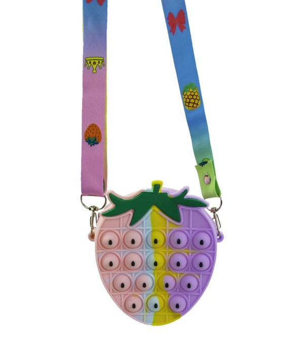 Pop-it Bubble Fidget Handbag for Kids- Random Style