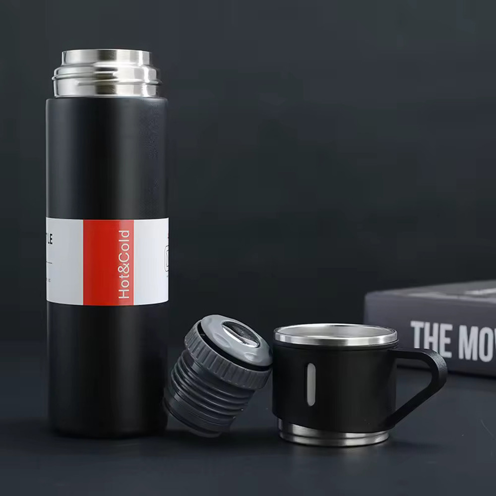 Stainless Steel Insulated Vacuum Sealed Bottle Set