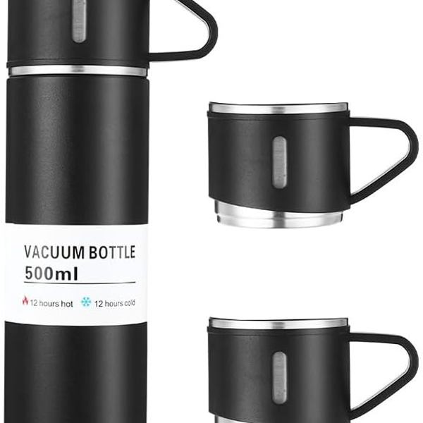 Stainless Steel Insulated Vacuum Sealed Bottle Set