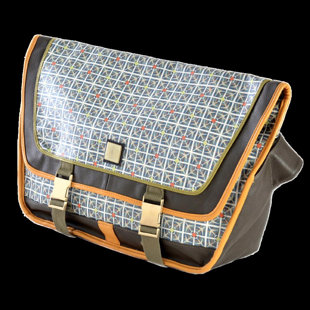 Day Tripper Messenger Bag by Inky & Bozko