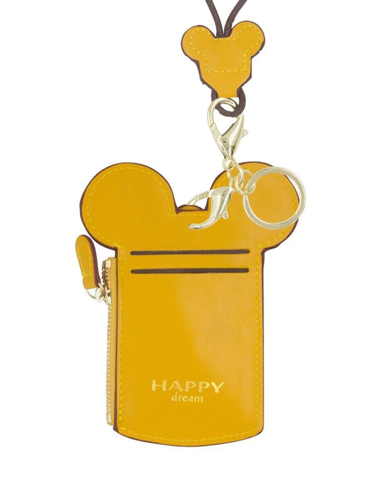 Theme Park Ticket Holder and ID Card Necklace - Assorted Colors