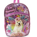  Rainbow Puppy 16” Pawsome Backpack