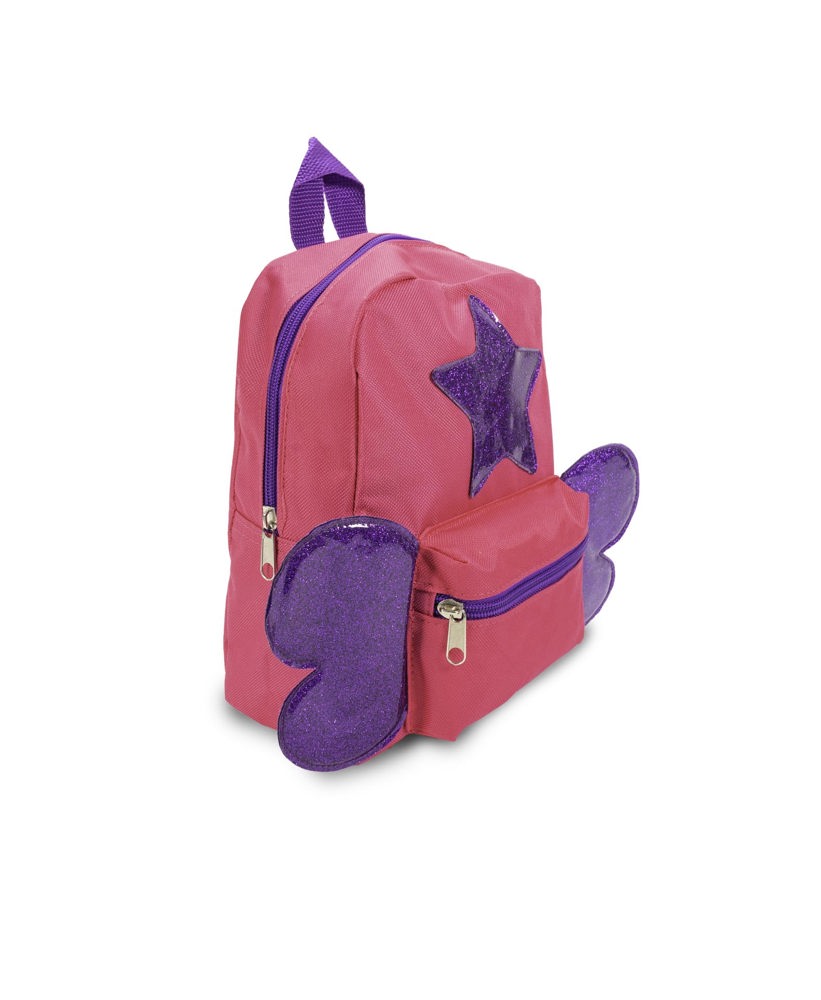 Mini Wings with Star 9" Mini Kids Backpack