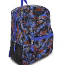  Blue Red Camo 16" Backpack