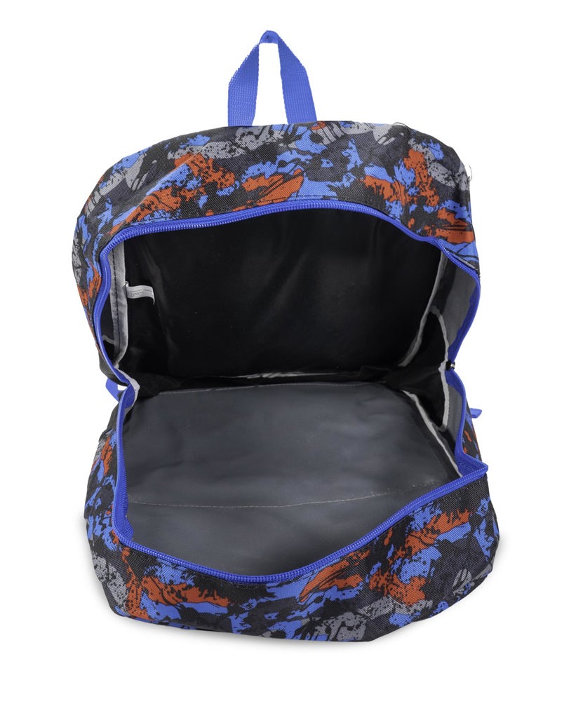 Blue Red Camo 16" Backpack