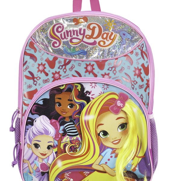 Sunny Day Hair 16” Girls Kid Backpack