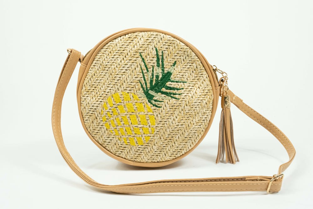 Stylish Summer Bamboo Cross-body Purse - 2 Options