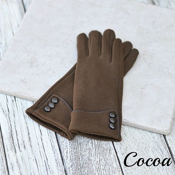 Women's Touchscreen-Compatible Fleece Gloves