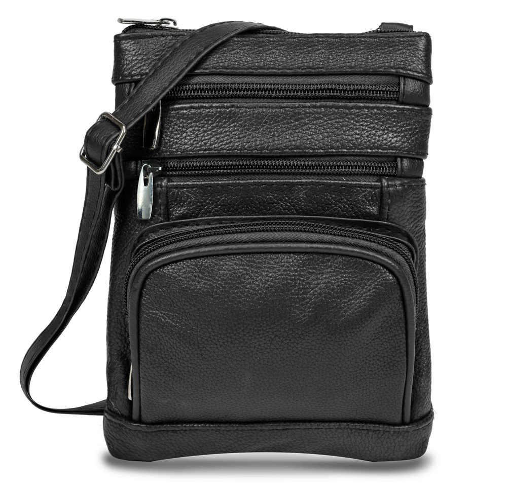 Krediz Genuine Leather Cross Body Handbag - Soft & Durable Crossbody Bags- Standard Size