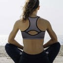  Racerback Seamless Sports Bra for Gym FItness and Yoga