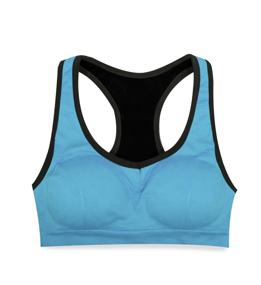 Racerback Seamless Sports Bra for Gym FItness and Yoga