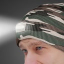 Camo LED Headlamp Beanie for Men and Women