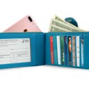  RFID Blocking Bifold Multi Card Case Wallet with CDC Card Slot