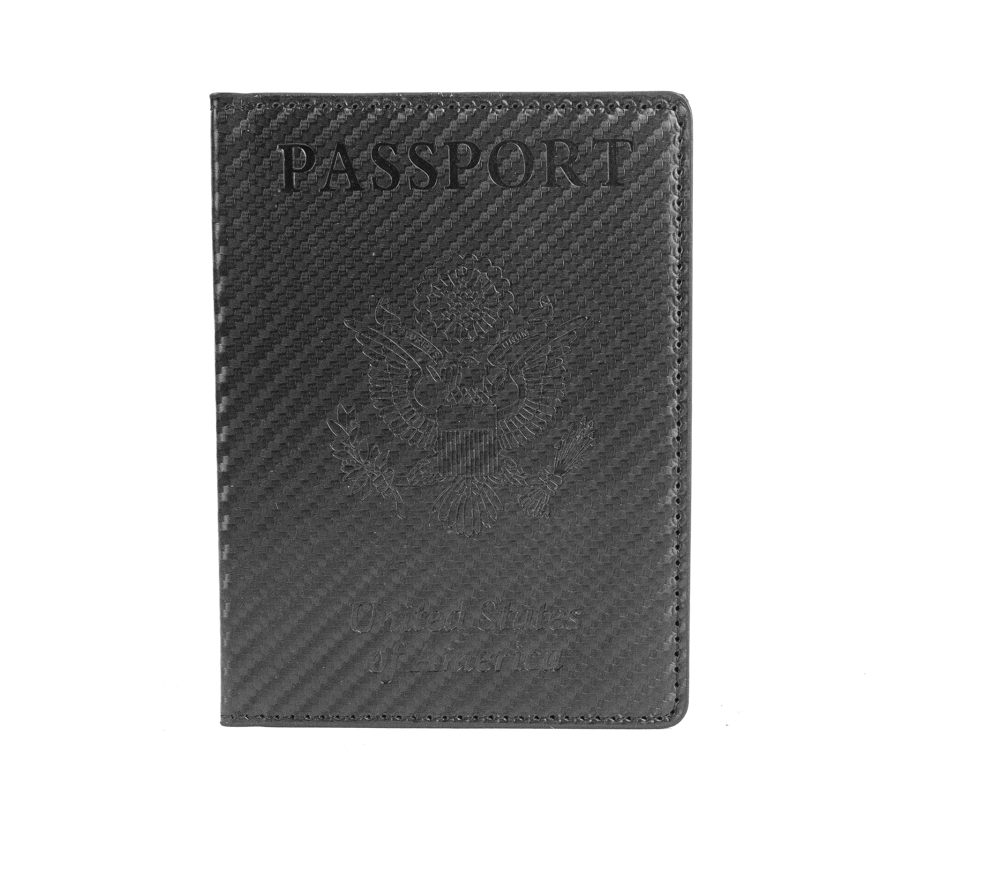 Passport Holder with CDC Vaccination Card Protector - 13 Colors