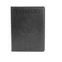 Carbon Fiber Passport Holder with CDC Vaccination Card Protector - 13 Colors