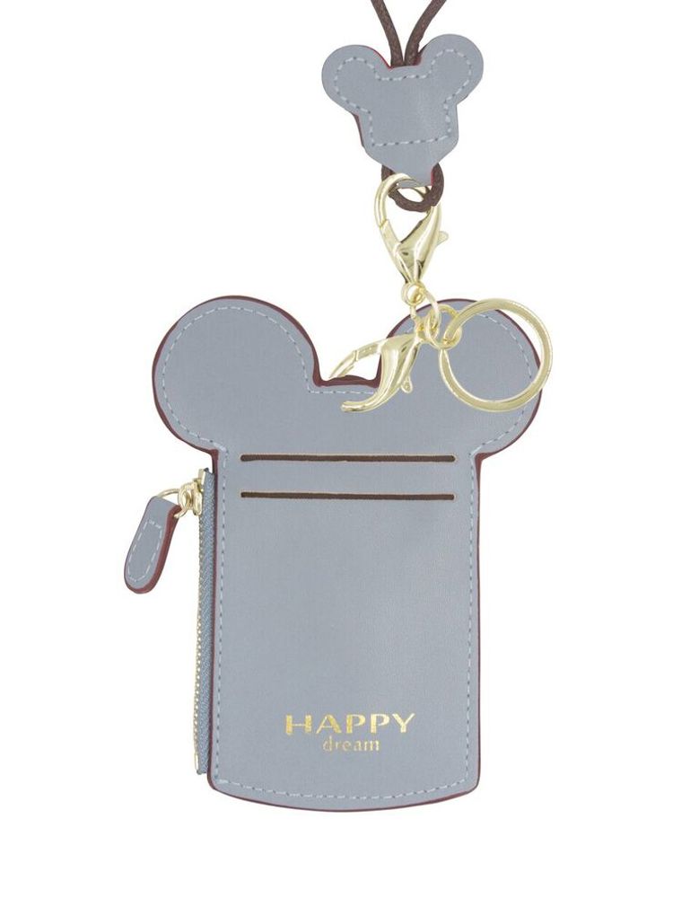 Theme Park Ticket Holder and ID Card Necklace - Assorted Colors