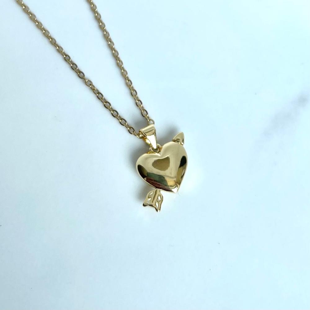 Best Friend Heart Necklace. Friendship. 