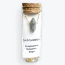  Labradorite Gemstone Bullet Point Necklace 