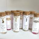  Valentine's Day Affirmation Charm Necklaces – Unique Gift for Her