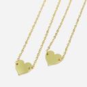  Gold Small Heart Necklace – Valentine’s Day Gift for Women