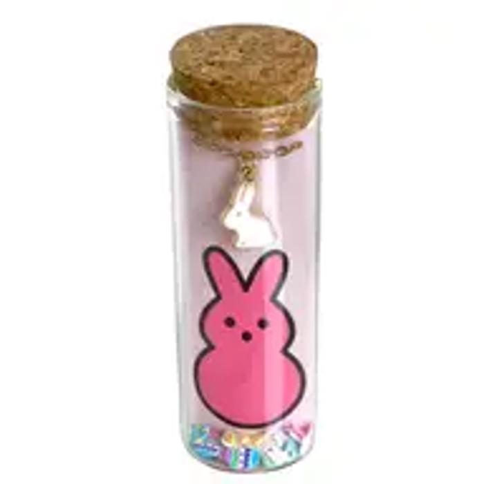 Easter Bunny Peep Necklace - Blue, Pink, Purple 