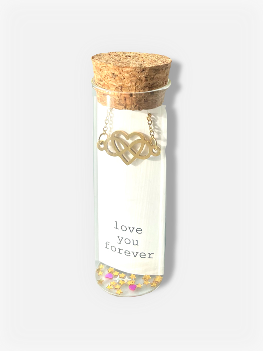 Valentine's Day Affirmation Charm Necklaces – Unique Gift for Her