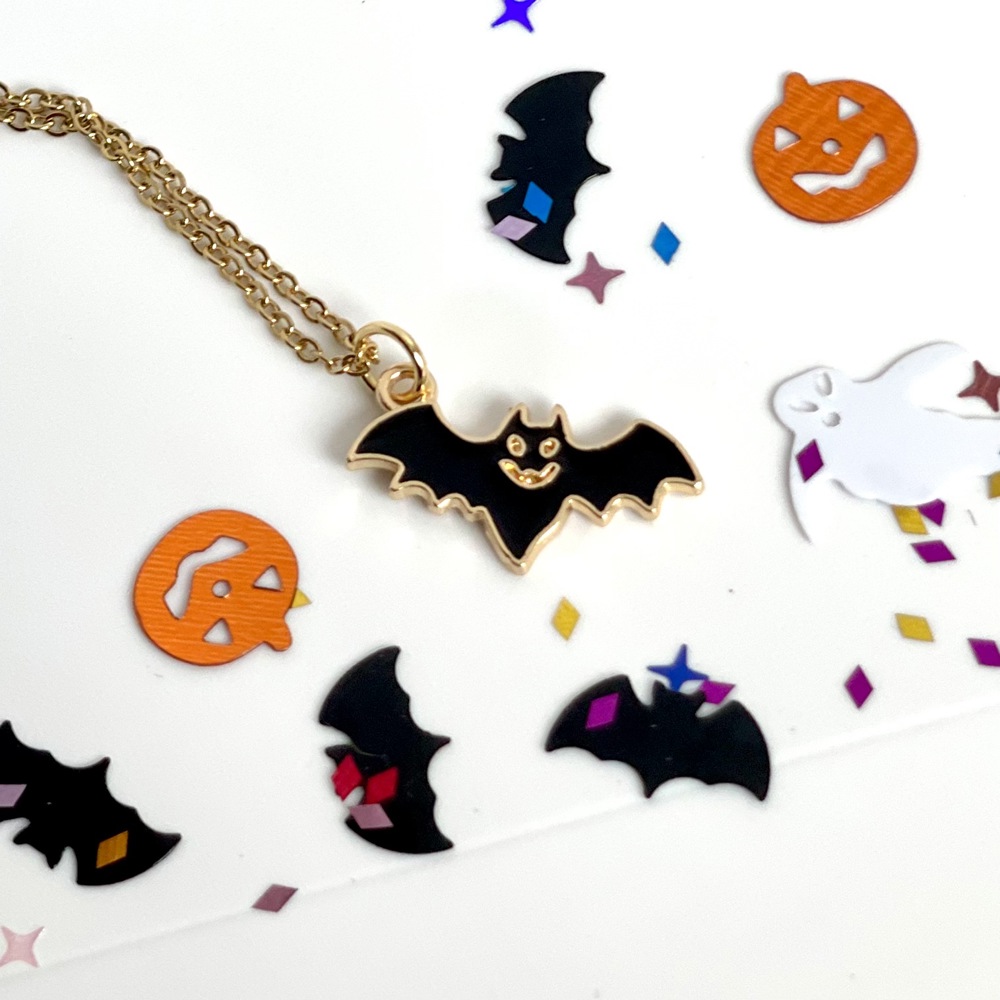 Bat Charm Necklace