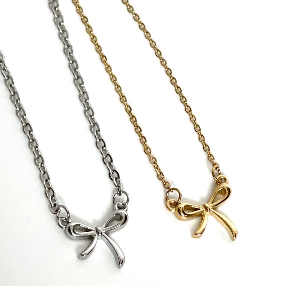 Bow Necklace. Sugar & Spice