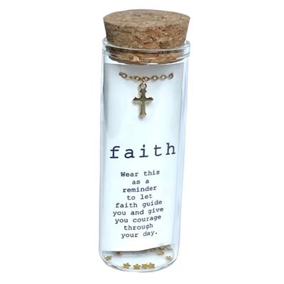 Faith Gold Cross Necklace