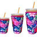 HIBISCUS BLISS Iced Coffee Sleeves | 3-Pack