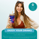 Iced Coffee Sleeves - 3 Sizes
