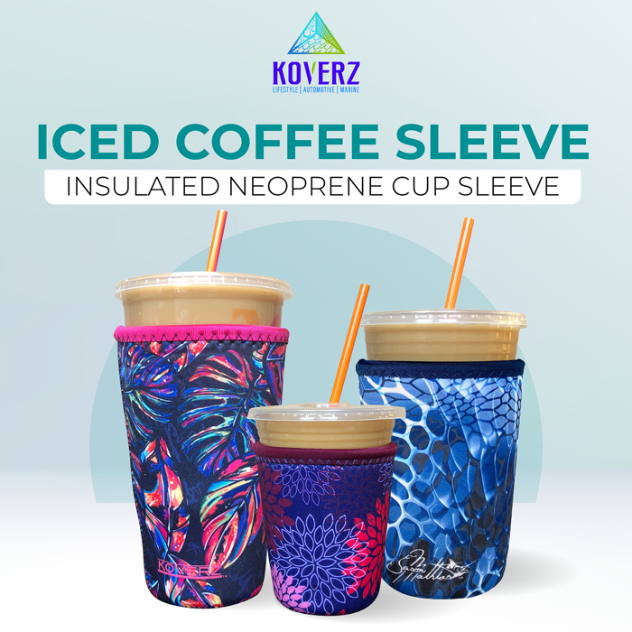 Iced Coffee Sleeves - 3 Sizes
