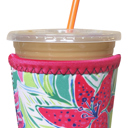 Lilly Small 16-18oz Iced Coffee Sleeves - 3 Sizes