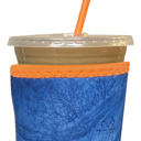 Realtree Fishing Blue Small 16-18oz Iced Coffee Sleeves - 3 Sizes