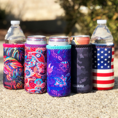 Slim Can Koozies | 3-Pack 