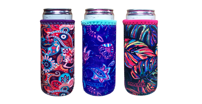 Slim Can Koozies | 3-Pack 