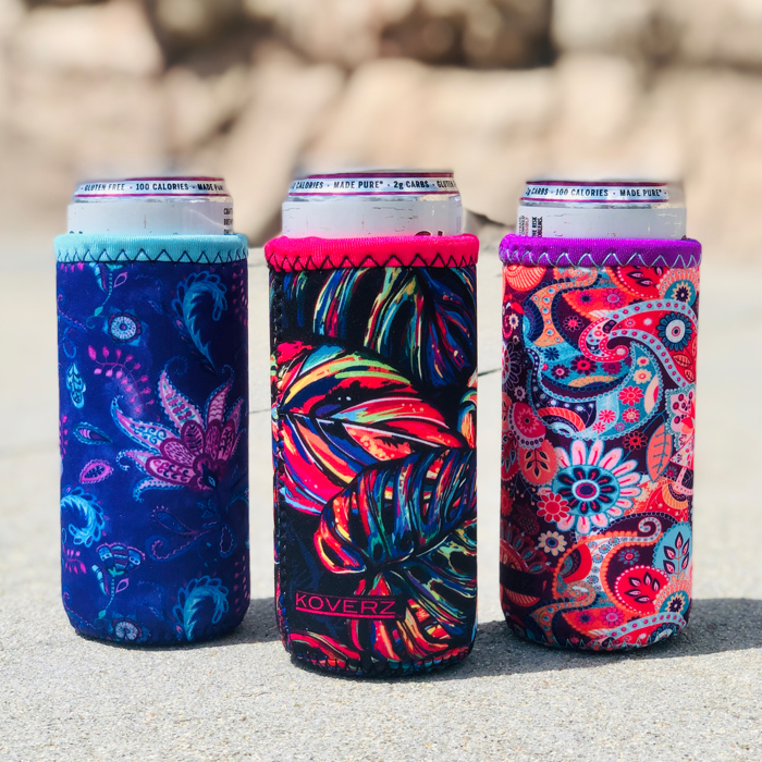 Slim Can Koozies | 3-Pack 