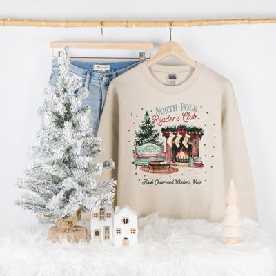 North Pole Reader's Club Sweatshirt
