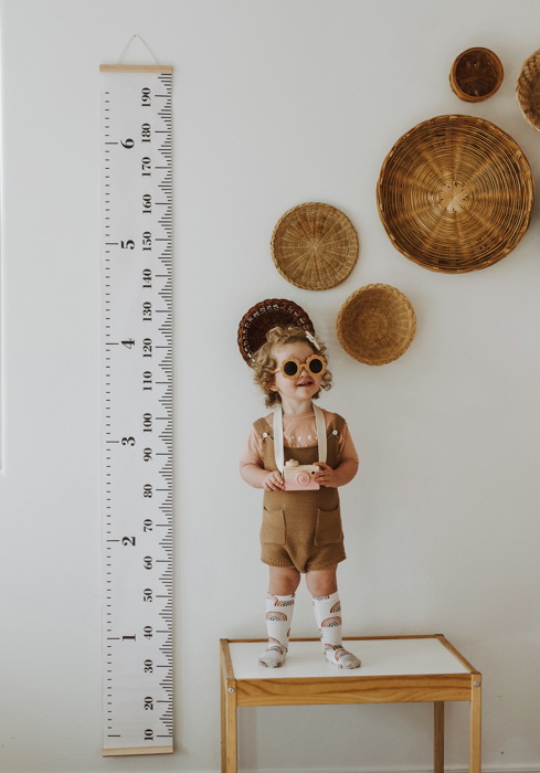 Growth Chart for Kids Room/ Kids Room Decor/ Gifts for Baby/ Gifts for new moms/ Baby Nursery and Decor Furniture/ Stocking Stuffer/ Nursery 