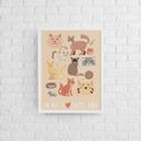 8 x 10 IN MY I LOVE CATS ERA Funny In My Era Wall Art Home Decor Gift