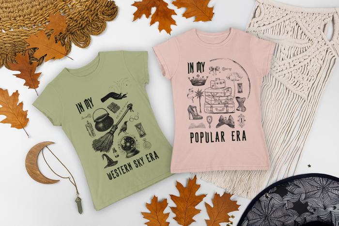 Retro Wicked T-shirt, Defy Gravity Broomstick Magic Wand Shirt, Wicked The Musical, Wizard Movie Fan Shirt