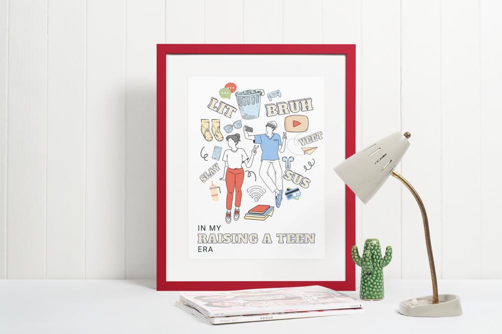 Funny In My Era Wall Art Home Decor Gift