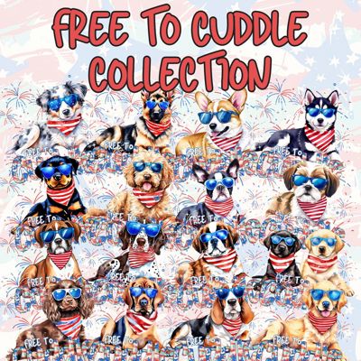 Americana Free to Cuddle Graphic Tee