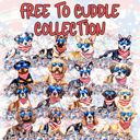  Americana Free to Cuddle Graphic Tee