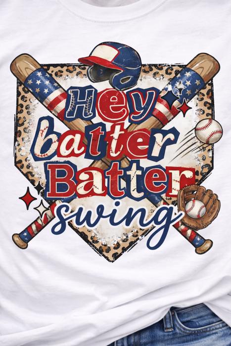 Hey Batter Batter Swing Tee