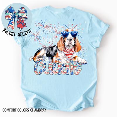 Basset Hound Free to Cuddle T-Shirt
