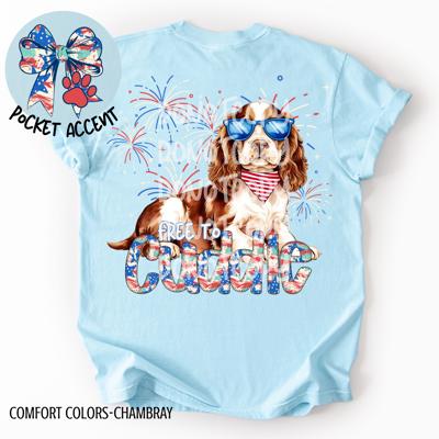 Cocker Spaniel Free to Cuddle T-Shirt