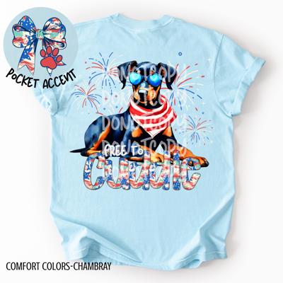 Doberman Free to Cuddle T-Shirt